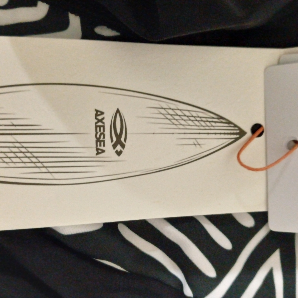 NWT AXESEA Black and White Swimsuit - Picture 12 of 12